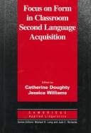 Focus on form in classroom second language acquisition