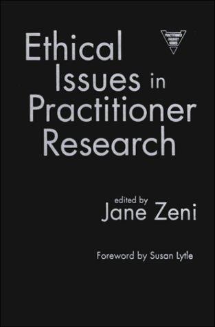 Ethical issues in practitioner research