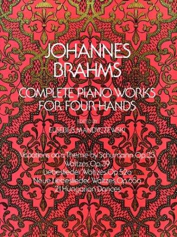 Complete piano works for four hands