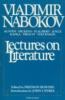 Lectures on literature