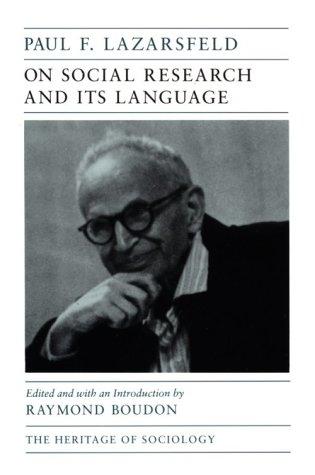 On social research and its language