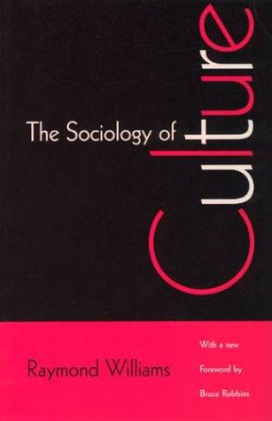The sociology of culture