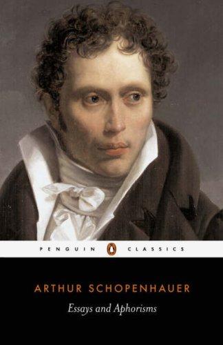 Essays and aphorisms,