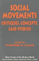 Social movements : critiques, concepts, case-studies