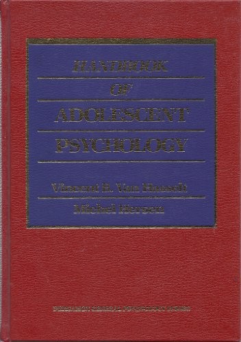 Handbook of adolescent psychology