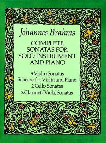 Complete sonatas for solo instrument and piano