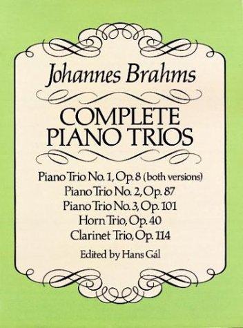 Complete piano trios : from the Breitkopf & Hartel complete works edition