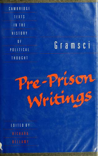 Antonio Gramsci  : pre-prison writings
