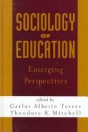 Sociology of education  : emerging perspectives
