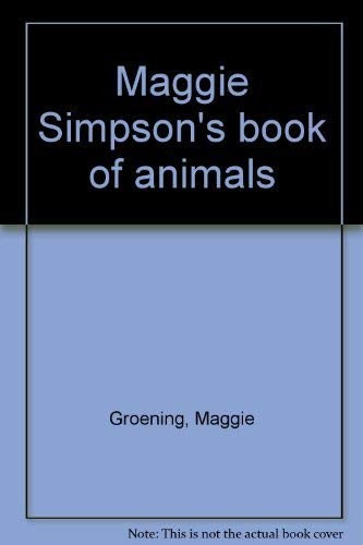 Maggie Simpson's book of animals