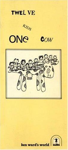 Twelve kids one cow